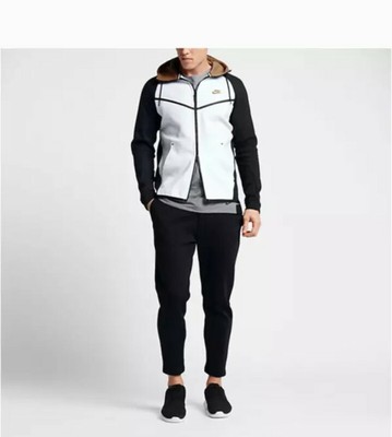 black and white tech fleece